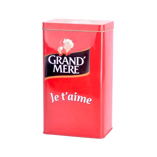 Tea tin box packaging