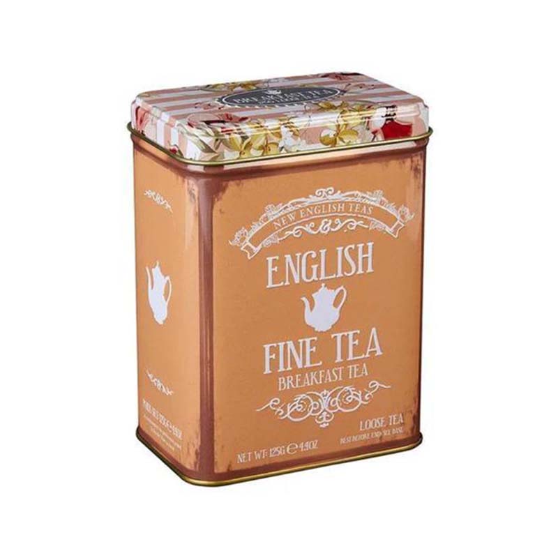 Coffee tea tin case