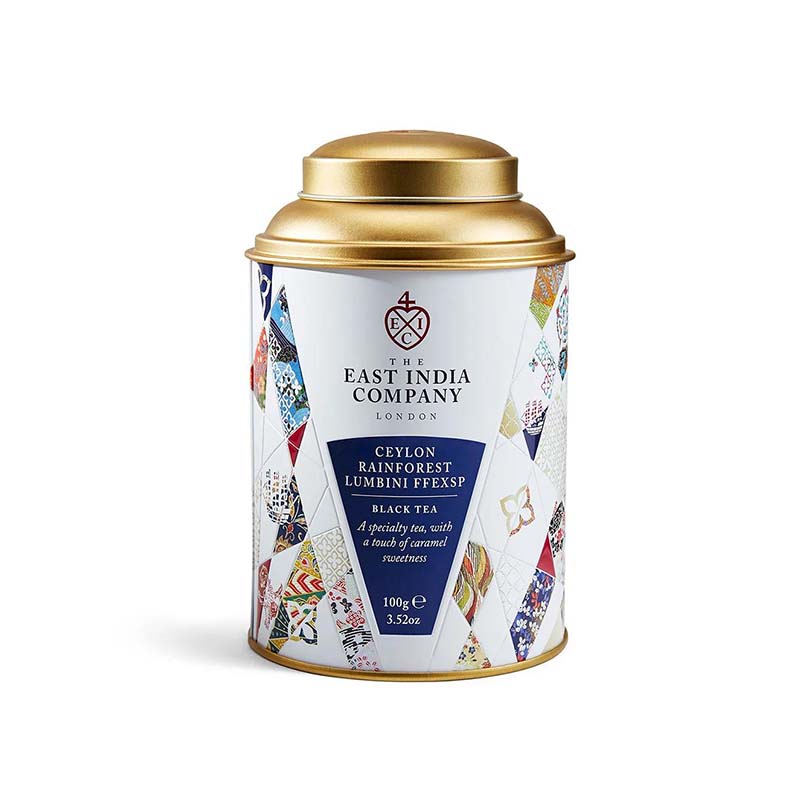 Luxury tea tin box