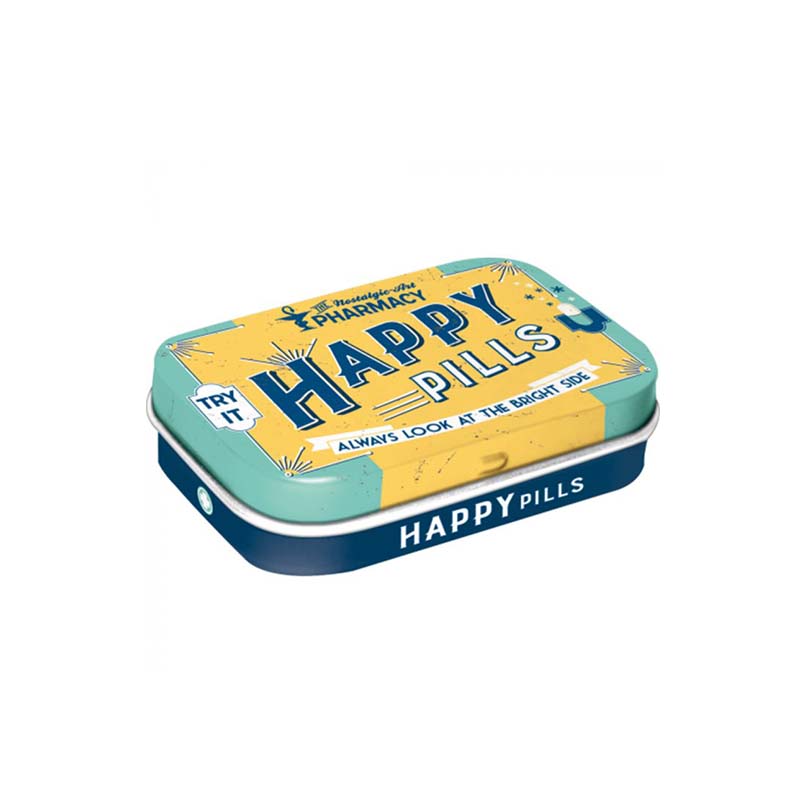 Aluminium hinged tin case