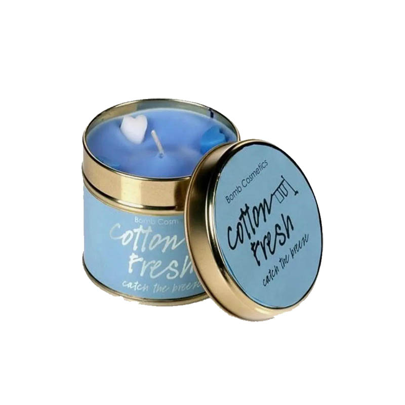 Soy wax candle tin