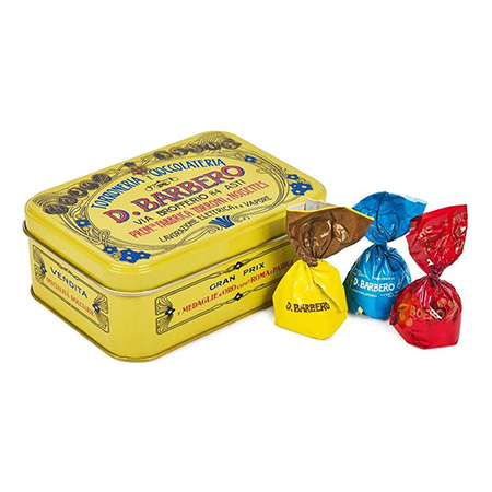 Rectangular chocolate tin boxes