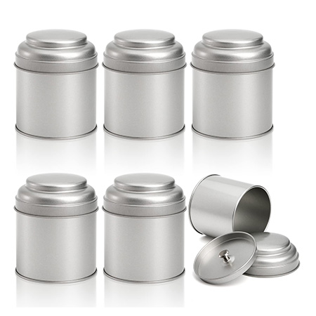 Tin can with double lid