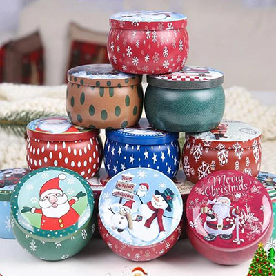 Candle tin container wholesale
