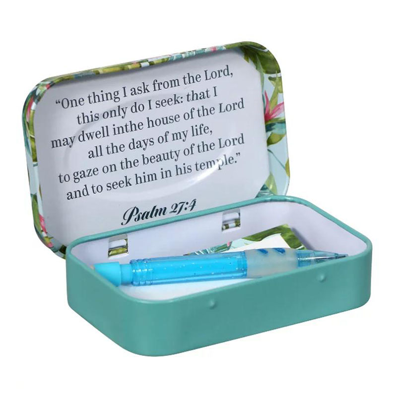 Couvercle à charnière en métal Candy Pill Menthe Chew Gum Tin Box Packaging Tin Case Container