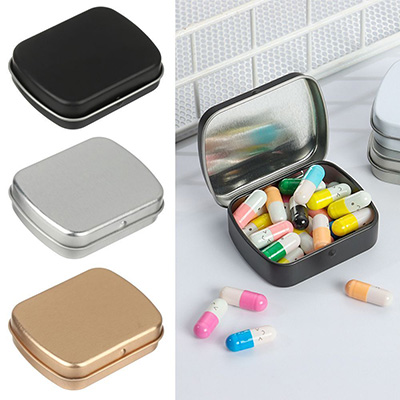 Pill tin container bulk sale