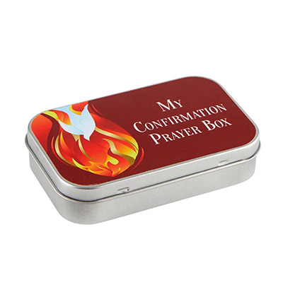 Tin prayer box China supplier