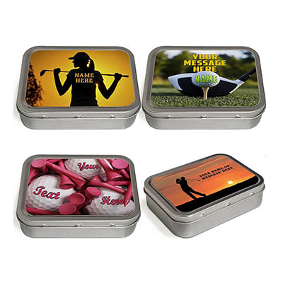 Custom cigarette metal tins