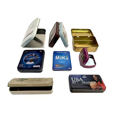 Custom card metal tin case manufacturer