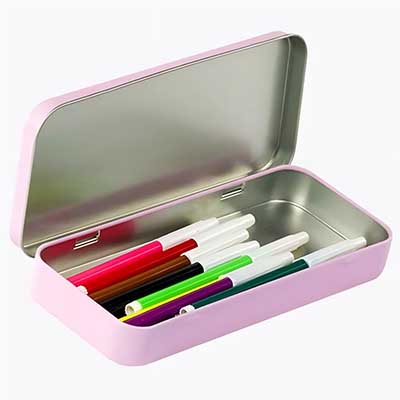 Wholesale metal tin pencil box