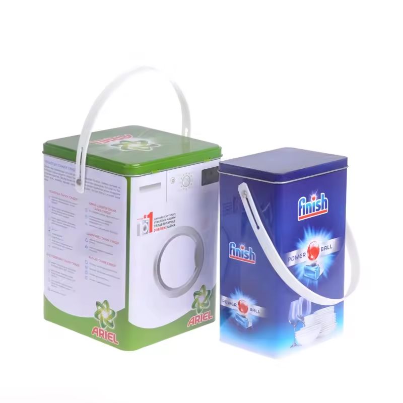 washing machine shape tin box