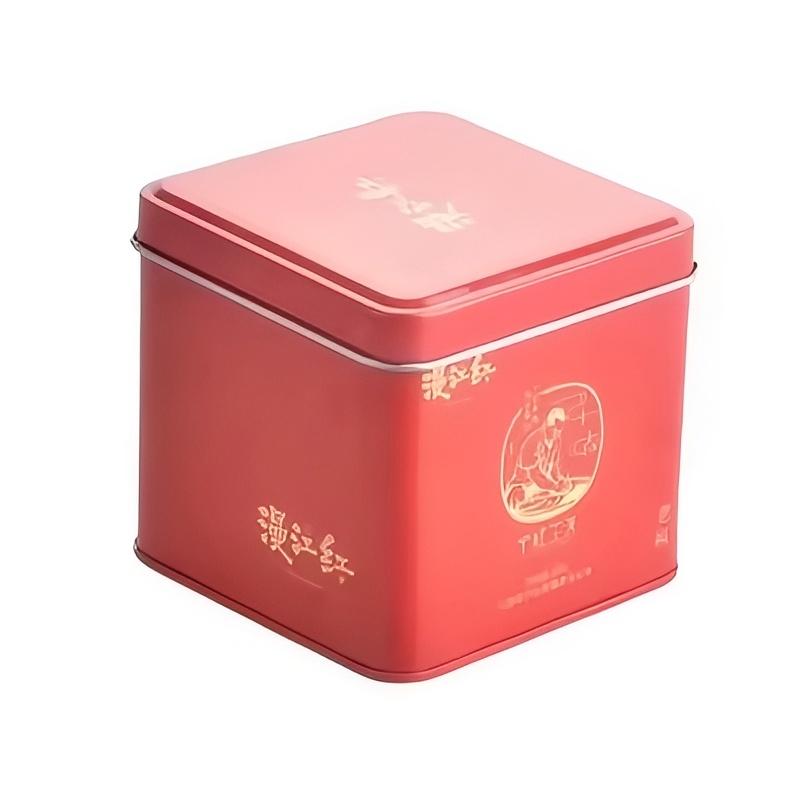 square metal tin wholesale