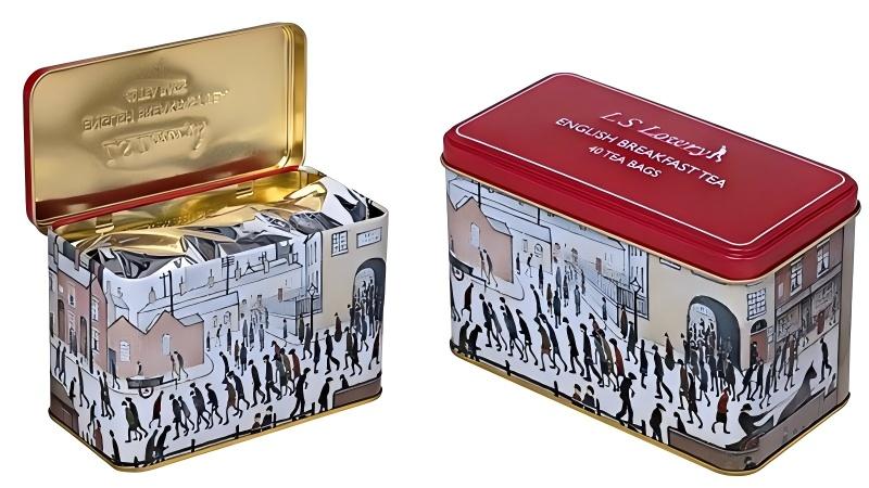 lipton tea tin box