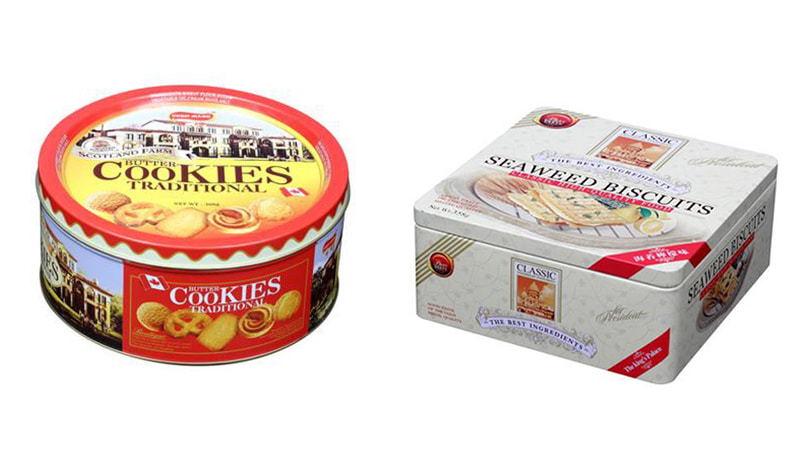 christmas cookie tins wholesale