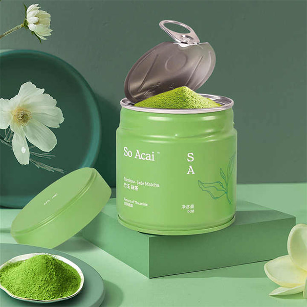 matcha tin canister wholesale