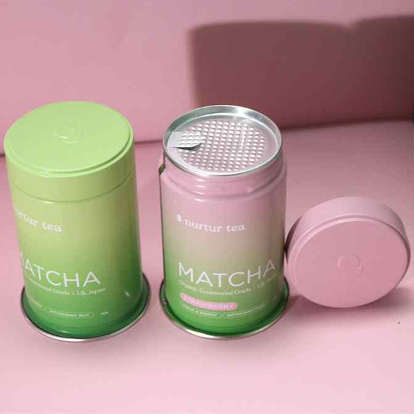 50g matcha tin can