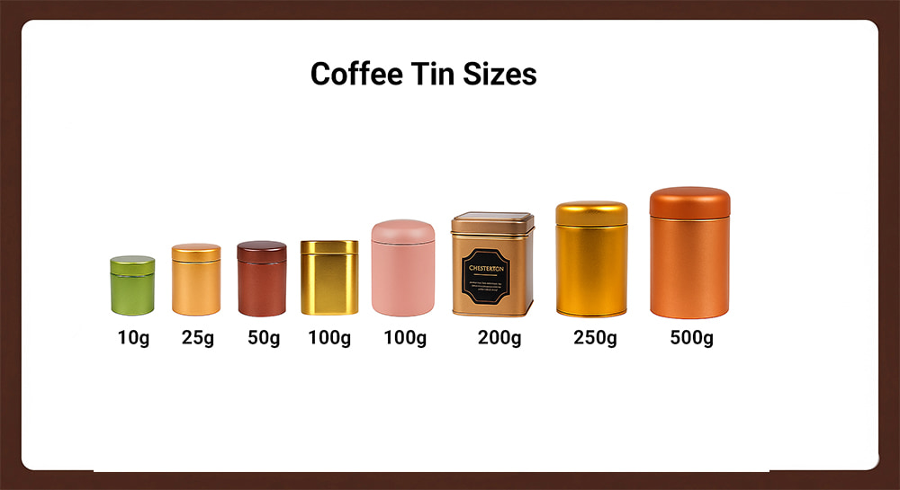 coffee tin can packaging coffee canisters wholesale