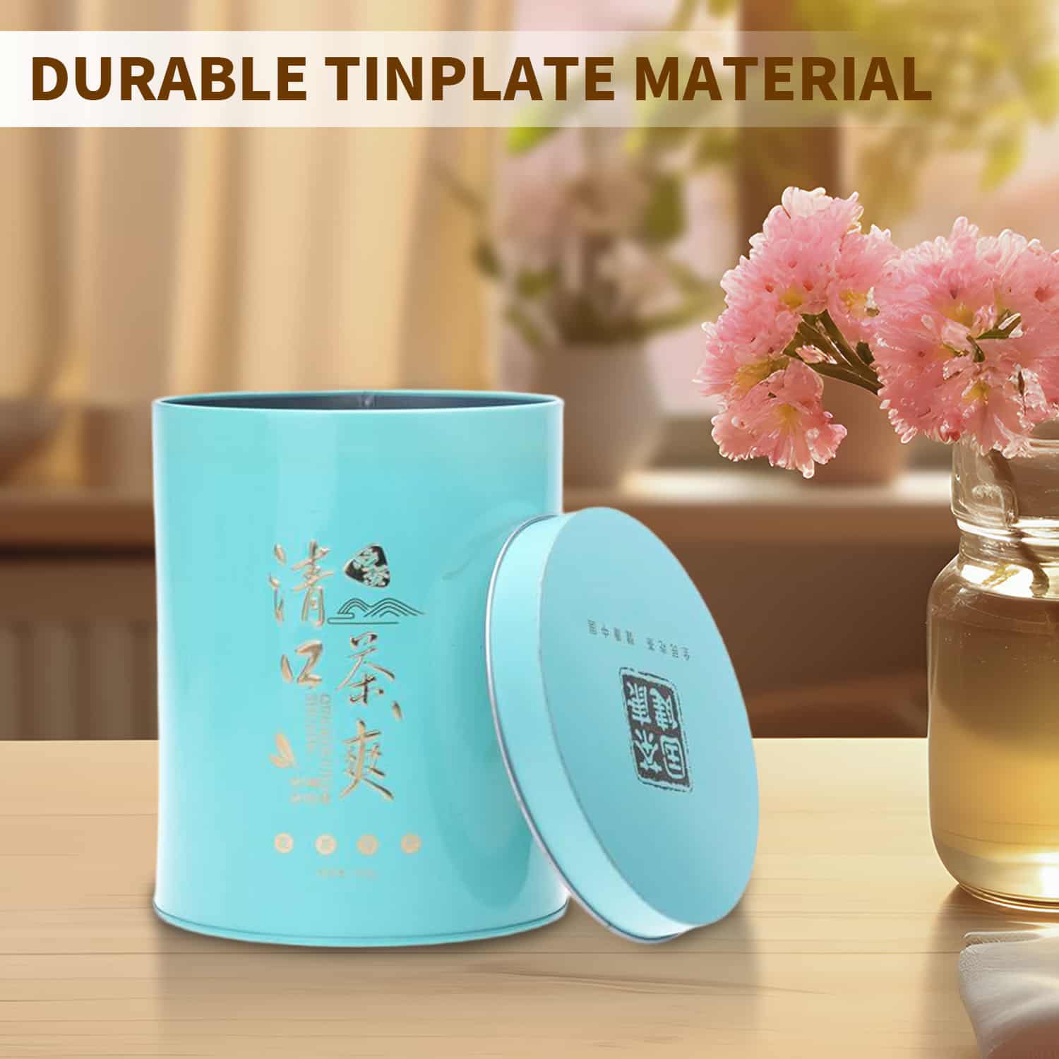 metal coffee box custom coffee tin