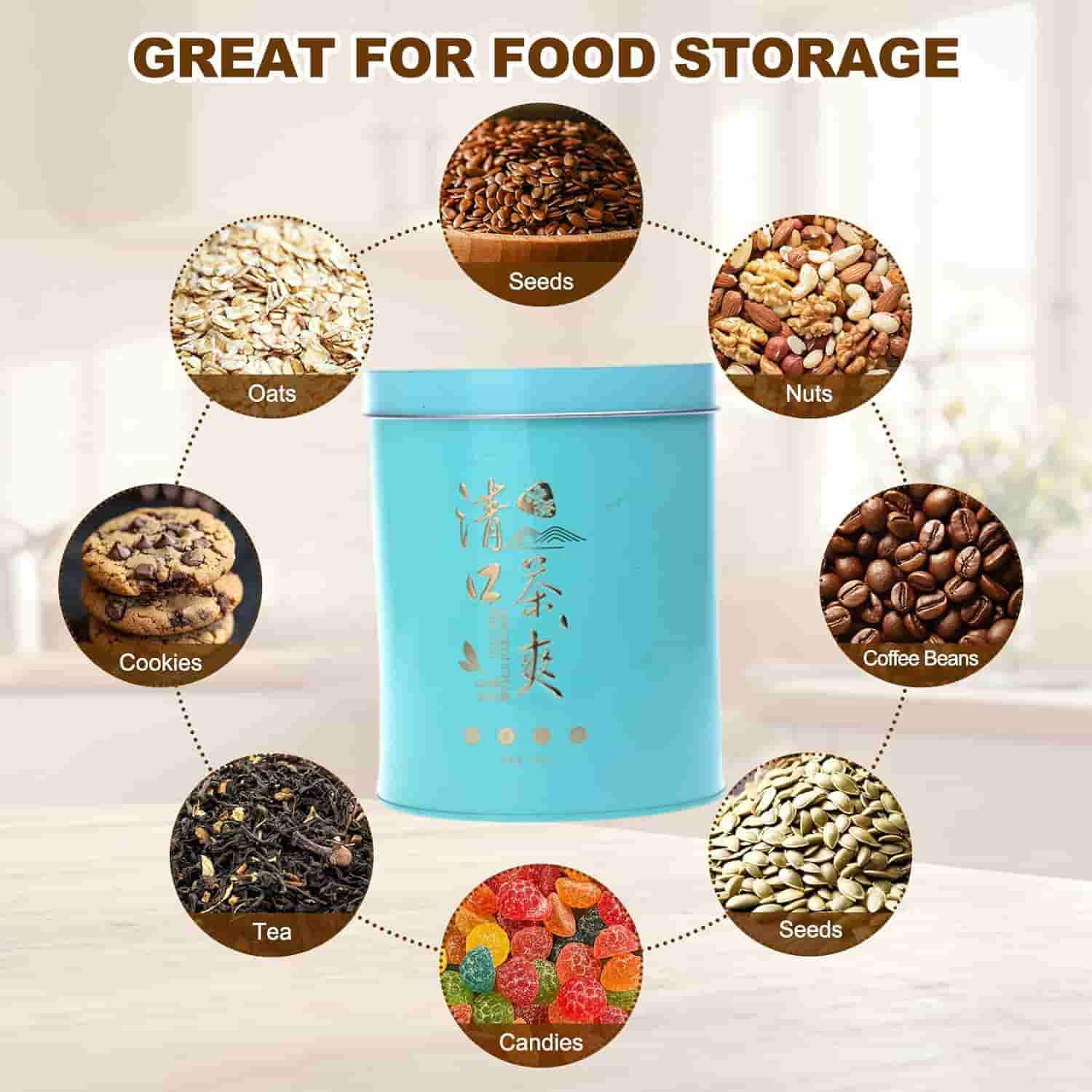 custom coffee cans metal coffee packaging