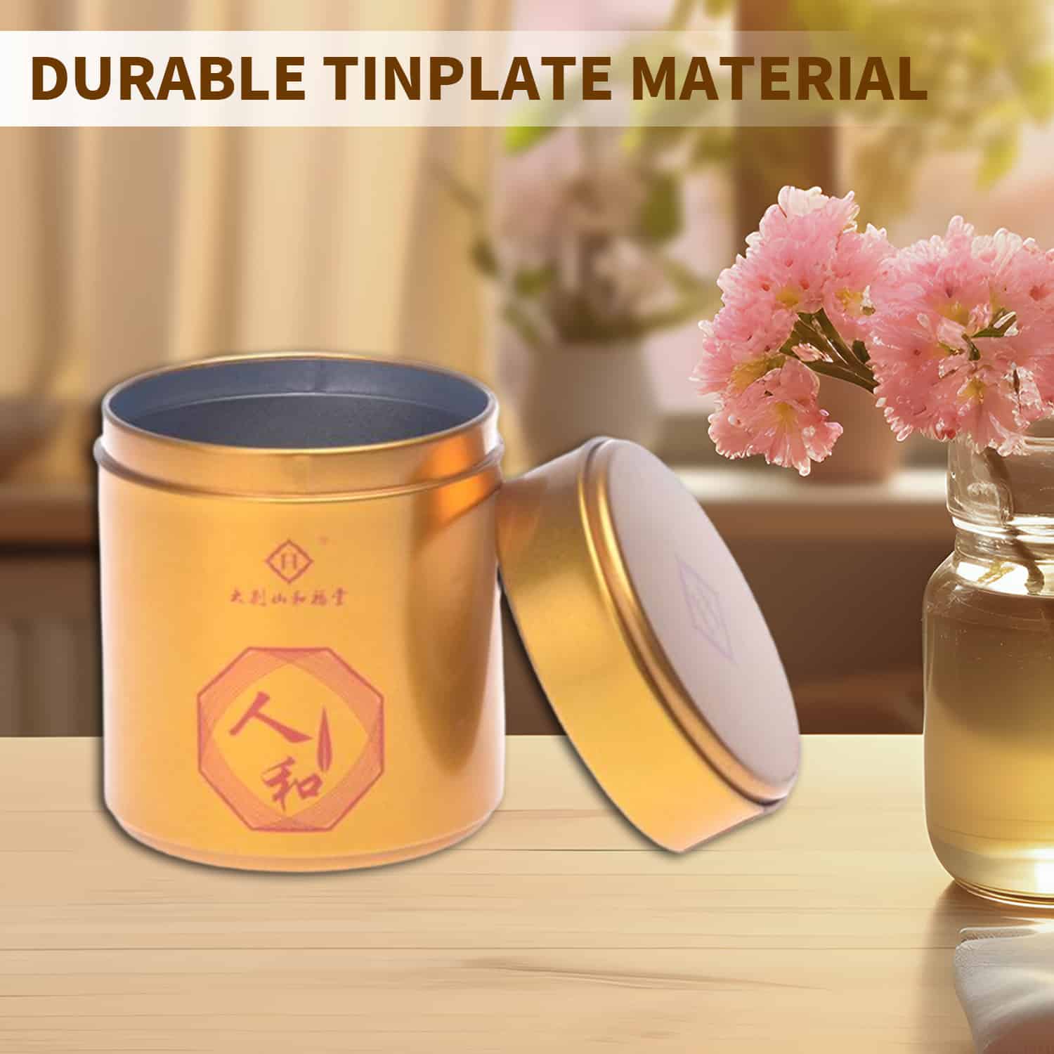 metal coffee box custom coffee tin