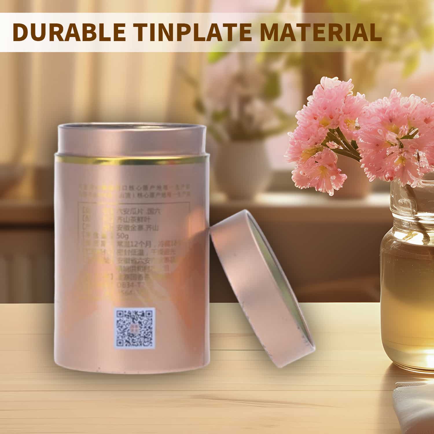 metal coffee box custom coffee tin