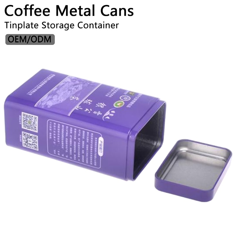 metal coffee tin