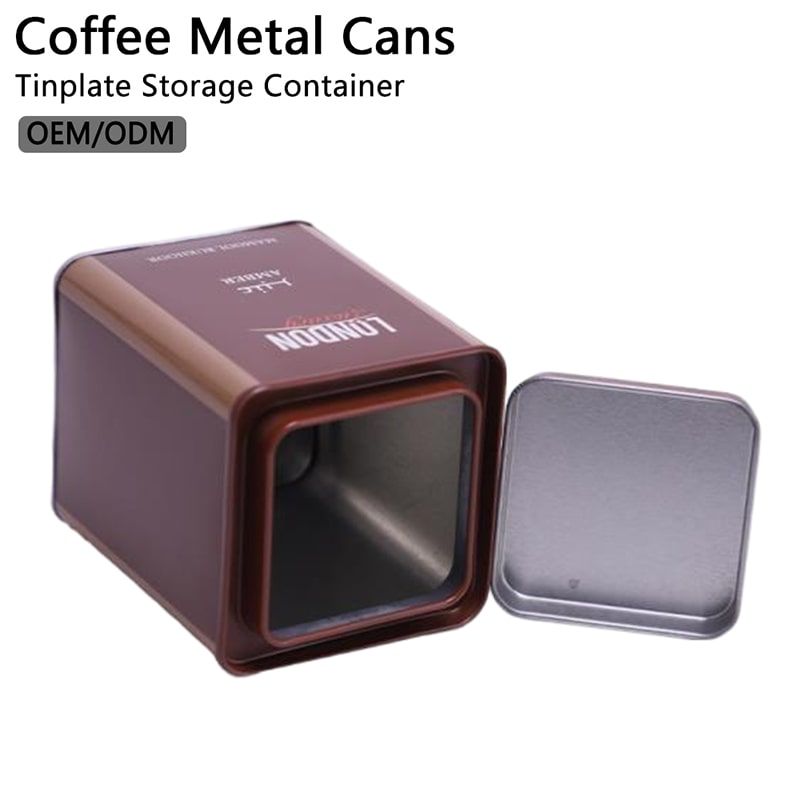china coffee tin can oem coffee tin