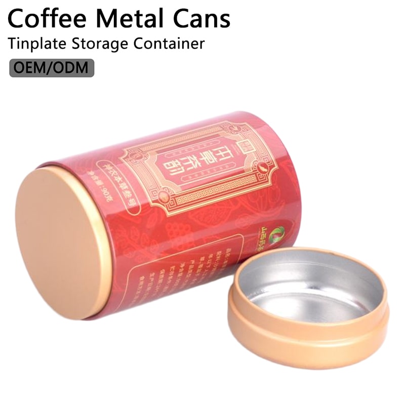 airtight coffee tin metal coffee tin