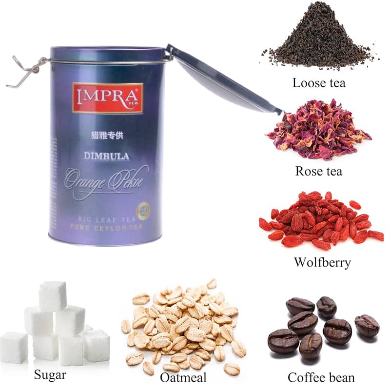 china coffee tin can