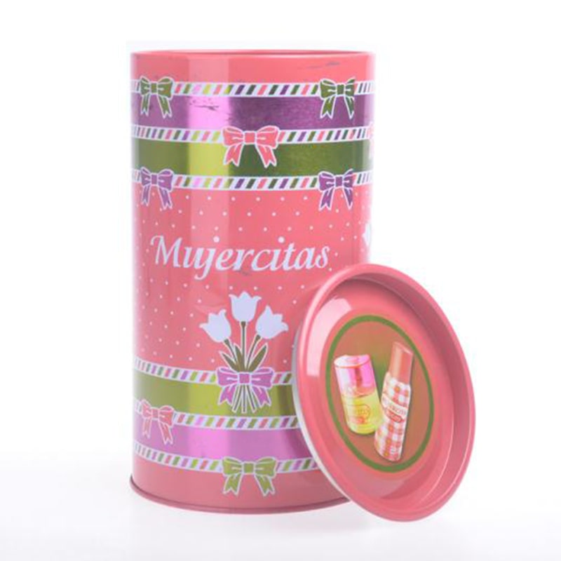 embossed large coffee tin