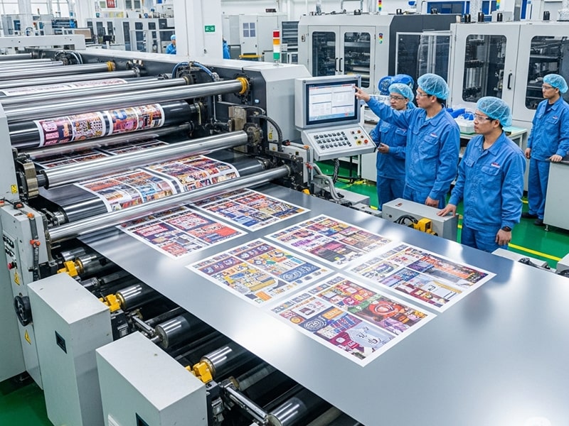 tinplate printing factory