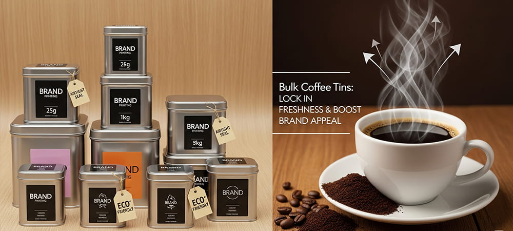 custom coffee can packaging