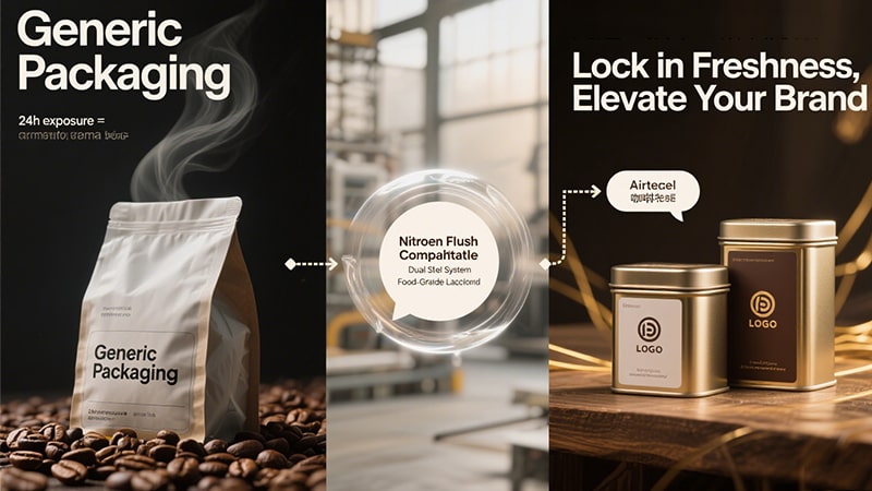 coffee tin containers