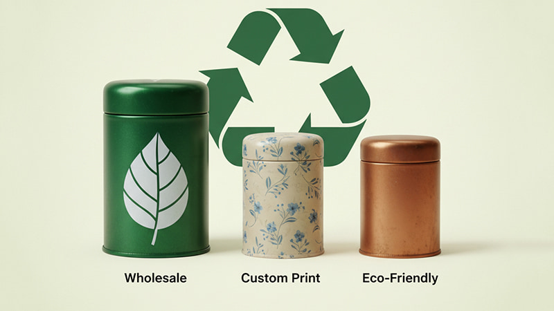 tea tin cans wholesale