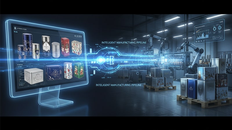 tin can packaging design