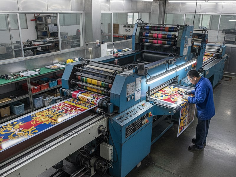 Tinplate Colour Printing Process