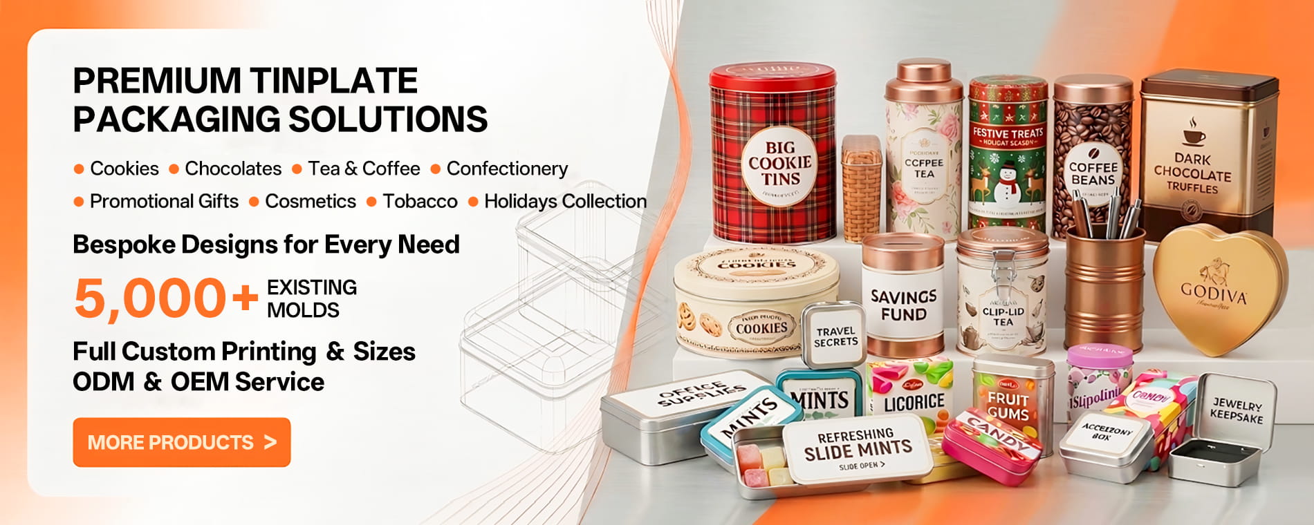 Fabricant de boîtes en fer blanc