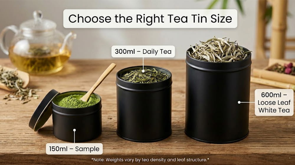 custom tea tin
