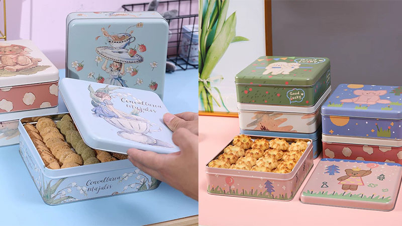 cookie tin box supplier