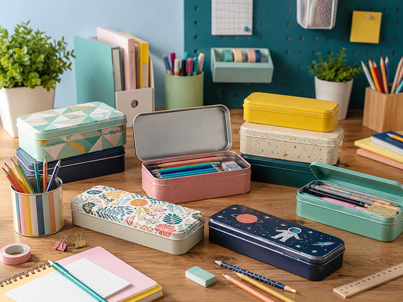 Pencil and Stationery Tins