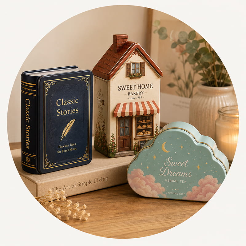 Custom-Shaped Tins
