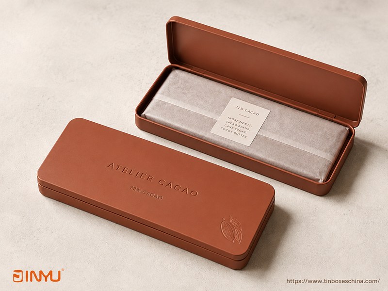 Minimalist Bean-to-Bar Tin