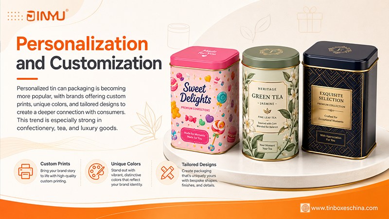 Personalized Tin Packaging