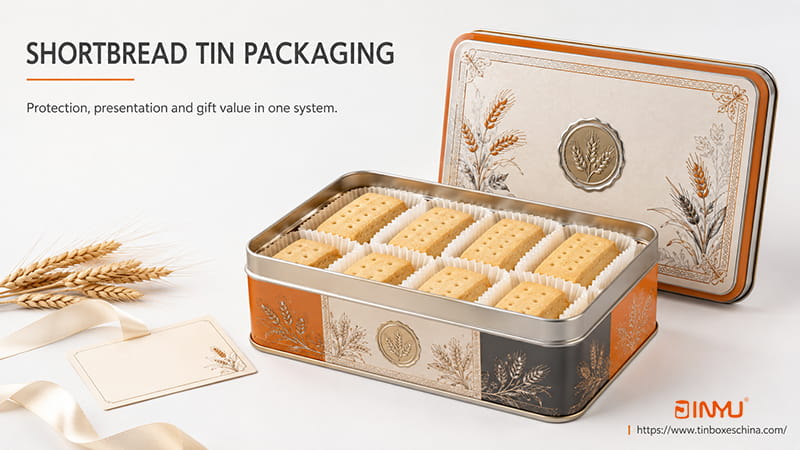 shortbread tin packaging shortbread tin packaging